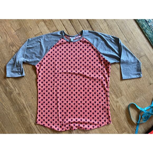 LuLaRoe Minnie Mouse Randy 3/4 Length Sleeve Size XL - Picture 1 of 6